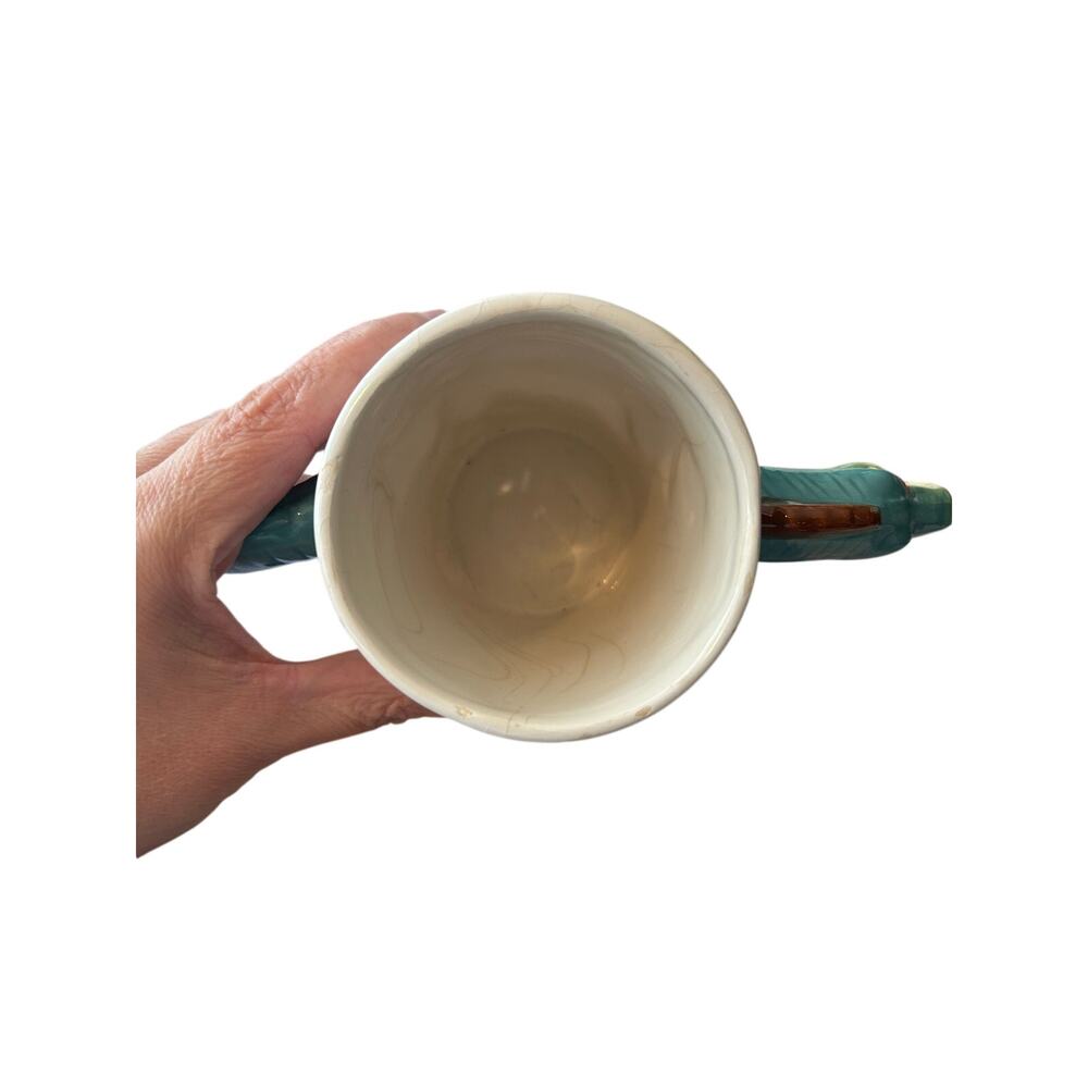 World market dinosaur mug cup coffee tea hot cocoa - Picture 3 of 4